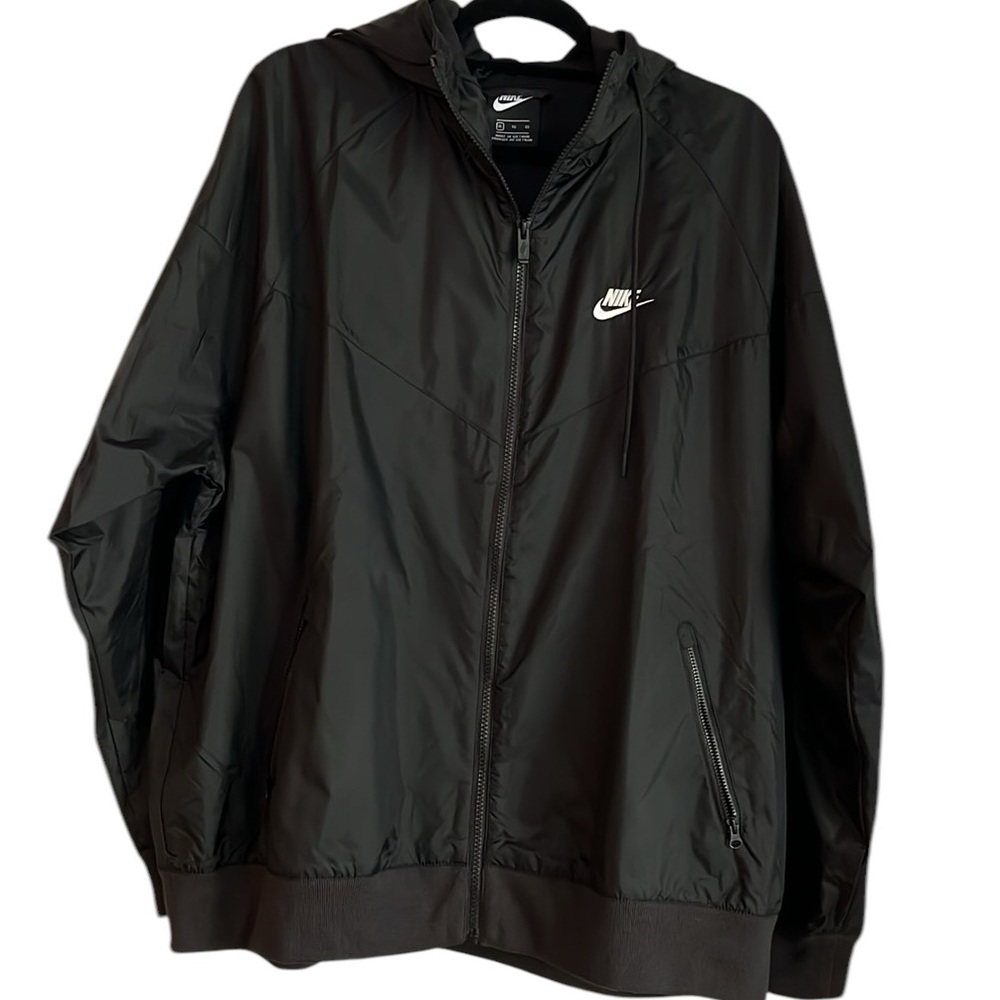 Nike Body Corps Windrunner Black w/Hood Jacket Size XL